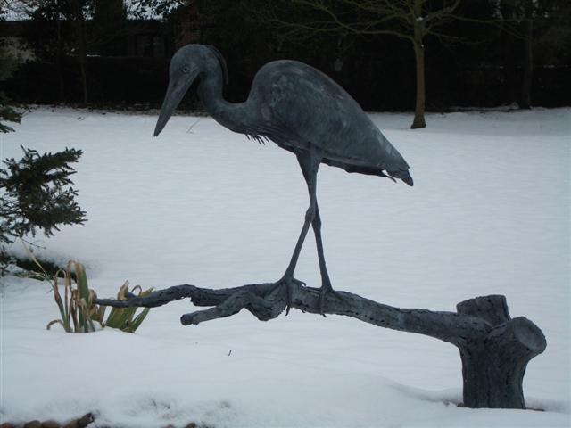 Owen Cunningham Heron in snow Feb 2009 002 (Small)