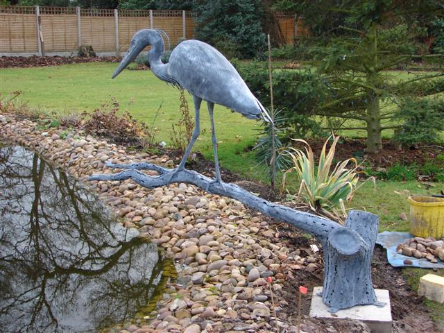 Owen Cunningham heron sculpture 002 (Small)